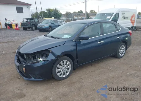 2016 Nissan Sentra Sv z USA, uszkodzony, nr VIN 3N1AB7AP2GL670376